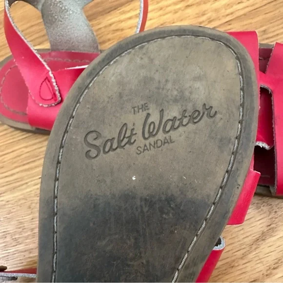 Salt Water Sandals by Hoy - Red - Picture 4 of 6